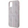 Guess GUHMN61P4RPSP iPhone 11 / Xrróżowy/pink hardcase 4G Printed Stripes MagSafe na NearMe.pl