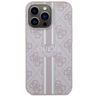 Guess GUHMP13LP4RPSP iPhone 13 Pro / 13 6,1" różowy/pink hardcase 4G Printed Stripes MagSafe na NearMe.pl