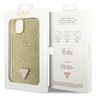 Guess GUHCP14SHDGTPD iPhone 14 / 15 / 13 6.1" złoty/gold hardcase Rhinestone Triangle na NearMe.pl
