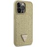 Guess GUHCP14XHDGTPD iPhone 14 Pro Max 6.7" złoty/gold hardcase Rhinestone Triangle na NearMe.pl