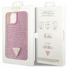 Guess GUHCP14MHDGTPP iPhone 14 Plus / 15 Plus 6.7" różowy/pink hardcase Rhinestone Triangle na NearMe.pl