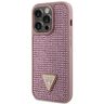 Guess GUHCP14LHDGTPP iPhone 14 Pro 6.1" różowy/pink hardcase Rhinestone Triangle na NearMe.pl