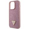 Guess GUHCP14LHDGTPP iPhone 14 Pro 6.1" różowy/pink hardcase Rhinestone Triangle na NearMe.pl