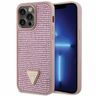 Guess GUHCP14XHDGTPP iPhone 14 Pro Max 6.7" różowy/pink hardcase Rhinestone Triangle na NearMe.pl