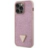 Guess GUHCP14XHDGTPP iPhone 14 Pro Max 6.7" różowy/pink hardcase Rhinestone Triangle na NearMe.pl