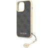 Guess GUHCP14LGF4GGR iPhone 14 Pro 6,1"szary/grey hardcase 4G Charms Collection na NearMe.pl