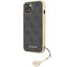 Guess GUHCP14SGF4GGR iPhone 14 / 15 / 136.1" szary/grey hardcase 4G Charms Collection na NearMe.pl