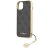 Guess GUHCP14SGF4GGR iPhone 14 / 15 / 136.1" szary/grey hardcase 4G Charms Collection na NearMe.pl