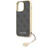 Guess GUHCP14XGF4GGR iPhone 14 Pro Max6.7" szary/grey hardcase 4G Charms Collection na NearMe.pl