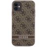Guess GUHCN61P4SNW iPhone 11 / Xrbrązowy/brown hardcase 4G Stripe na NearMe.pl