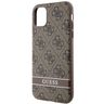 Guess GUHCN61P4SNW iPhone 11 / Xrbrązowy/brown hardcase 4G Stripe na NearMe.pl