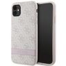 Guess GUHCN61P4SNP iPhone 11 / Xrróżowy/pink hardcase 4G Stripe na NearMe.pl