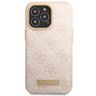 Guess GUHMP14XU4GPRP iPhone 14 Pro Max 6,7" różowy/pink hard case 4G Logo Plate MagSafe na NearMe.pl