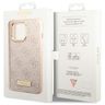 Guess GUHMP14XU4GPRP iPhone 14 Pro Max 6,7" różowy/pink hard case 4G Logo Plate MagSafe na NearMe.pl