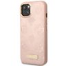Guess GUHMP14SSAPSTP iPhone 14 / 15 / 13 6.1" różowy/pink hardcase Peony Logo Plate MagSafe na NearMe.pl