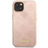 Guess GUHMP14SSAPSTP iPhone 14 / 15 / 13 6.1" różowy/pink hardcase Peony Logo Plate MagSafe na NearMe.pl