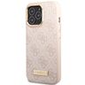 Guess GUHMP14LU4GPRP iPhone 14 Pro 6.1" różowy/pink hard case 4G Logo Plate MagSafe na NearMe.pl