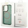 Guess GUHMP14XHTCMA iPhone 14 Pro Max6,7" zielony/khaki hard case Gold Outline Translucent MagSafe na NearMe.pl