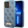 Guess GUHMP14XU4GPRB iPhone 14 Pro Max 6,7" niebieski/blue hard case 4G Logo Plate MagSafe na NearMe.pl