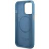 Guess GUHMP14XU4GPRB iPhone 14 Pro Max 6,7" niebieski/blue hard case 4G Logo Plate MagSafe na NearMe.pl
