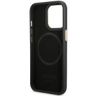 Guess GUHMP14LSAPSTK iPhone 14 Pro 6.1" czarny/black hardcase Peony Logo Plate MagSafe na NearMe.pl