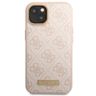 Guess GUHMP14SU4GPRP iPhone 14 / 15 / 136.1" różowy/pink hard case 4G Logo Plate MagSafe na NearMe.pl