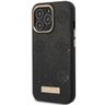 Guess GUHMP14XSAPSTK iPhone 14 Pro Max 6.7" czarny/black hardcase Peony Logo Plate MagSafe na NearMe.pl