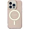 Guess GUHMN61HCMCGP iPhone 11 / Xr 6.1" różowy/pink hardcase Glitter Gold MagSafe na NearMe.pl