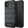 Guess GUHMN61HGCFSEK iPhone 11 / Xr 6.1"czarny/black hardcase GCube Stripes MagSafe na NearMe.pl