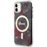 Guess GUHMN61HCFWSA iPhone 11 / Xr 6.1" zielony/khaki hardcase Flower MagSafe na NearMe.pl
