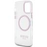 Guess GUHMP12MHTRMP iPhone 12/12 Pro 6.1" różowy/pink hard case Metal Outline Magsafe na NearMe.pl