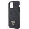 Guess GUHCP12MP4TDSCPK iPhone 12 / 12 Pro 6.1" czarny/black hardcase Crossbody 4G Metal Logo na NearMe.pl