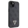 Guess GUHCP14SP4TDSCPK iPhone 14 / 15 / 13 6.1" czarny/black hardcase Crossbody 4G Metal Logo na NearMe.pl