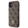 Guess GUHCN61P4TDSCPW iPhone 11 / Xr 6.1" brązowy/brown hardcase Crossbody 4G Metal Logo na NearMe.pl