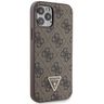 Guess GUHCP12MP4TDSCPW iPhone 12 / 12 Pro 6.1" brązowy/brown hardcase Crossbody 4G Metal Logo na NearMe.pl