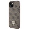 Guess GUHCP13MP4TDSCPW iPhone 13 / 14 / 15 6.1" brązowy/brown hardcase Crossbody 4G Metal Logo na NearMe.pl