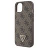 Guess GUHCP13MP4TDSCPW iPhone 13 / 14 / 15 6.1" brązowy/brown hardcase Crossbody 4G Metal Logo na NearMe.pl
