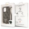Guess GUHCP13LP4TDSCPW iPhone 13 Pro / 13 6.1" brązowy/brown hardcase Crossbody 4G Metal Logo na NearMe.pl