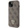 Guess GUHCP14SP4TDSCPW iPhone 14 / 15 /13 6.1" brązowy/brown hardcase Crossbody 4G Metal Logo na NearMe.pl