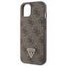 Guess GUHCP14SP4TDSCPW iPhone 14 / 15 /13 6.1" brązowy/brown hardcase Crossbody 4G Metal Logo na NearMe.pl