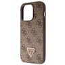 Guess GUHCP14XP4TDSCPW iPhone 14 Pro Max6.7" brązowy/brown hardcase Crossbody 4G Metal Logo na NearMe.pl