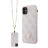Guess GUHCN61P4TDSCPP iPhone 11 / Xr6.1" różowy/pink hardcase Crossbody 4G Metal Logo na NearMe.pl
