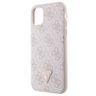 Guess GUHCN61P4TDSCPP iPhone 11 / Xr6.1" różowy/pink hardcase Crossbody 4G Metal Logo na NearMe.pl