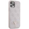 Guess GUHCP12MP4TDSCPP iPhone 12 / 12Pro 6.1" różowy/pink hardcase Crossbody 4G Metal Logo na NearMe.pl
