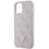 Guess GUHCP12MP4TDSCPP iPhone 12 / 12Pro 6.1" różowy/pink hardcase Crossbody 4G Metal Logo na NearMe.pl
