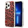 Guess GUHCP13LHSLEOR iPhone 13 Pro / 13 6,1" czerwony/red hardcase Leopard na NearMe.pl