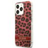 Guess GUHCP13LHSLEOR iPhone 13 Pro / 13 6,1" czerwony/red hardcase Leopard na NearMe.pl