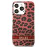 Guess GUHCP13LHSLEOR iPhone 13 Pro / 13 6,1" czerwony/red hardcase Leopard na NearMe.pl