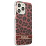 Guess GUHCP13LHSLEOR iPhone 13 Pro / 13 6,1" czerwony/red hardcase Leopard na NearMe.pl