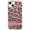 Guess GUHCP13SHSLEOP iPhone 13 mini 5,4"różowy/pink hardcase Leopard na NearMe.pl